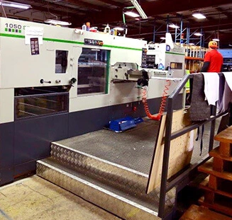 Print finishing equipment