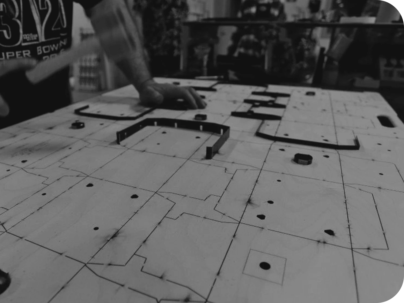 Die cutting facility